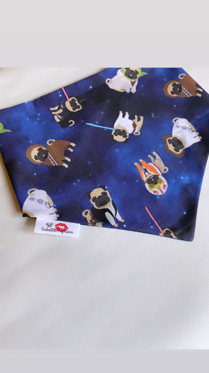 Star Wars Pugs Reversible Bandana
