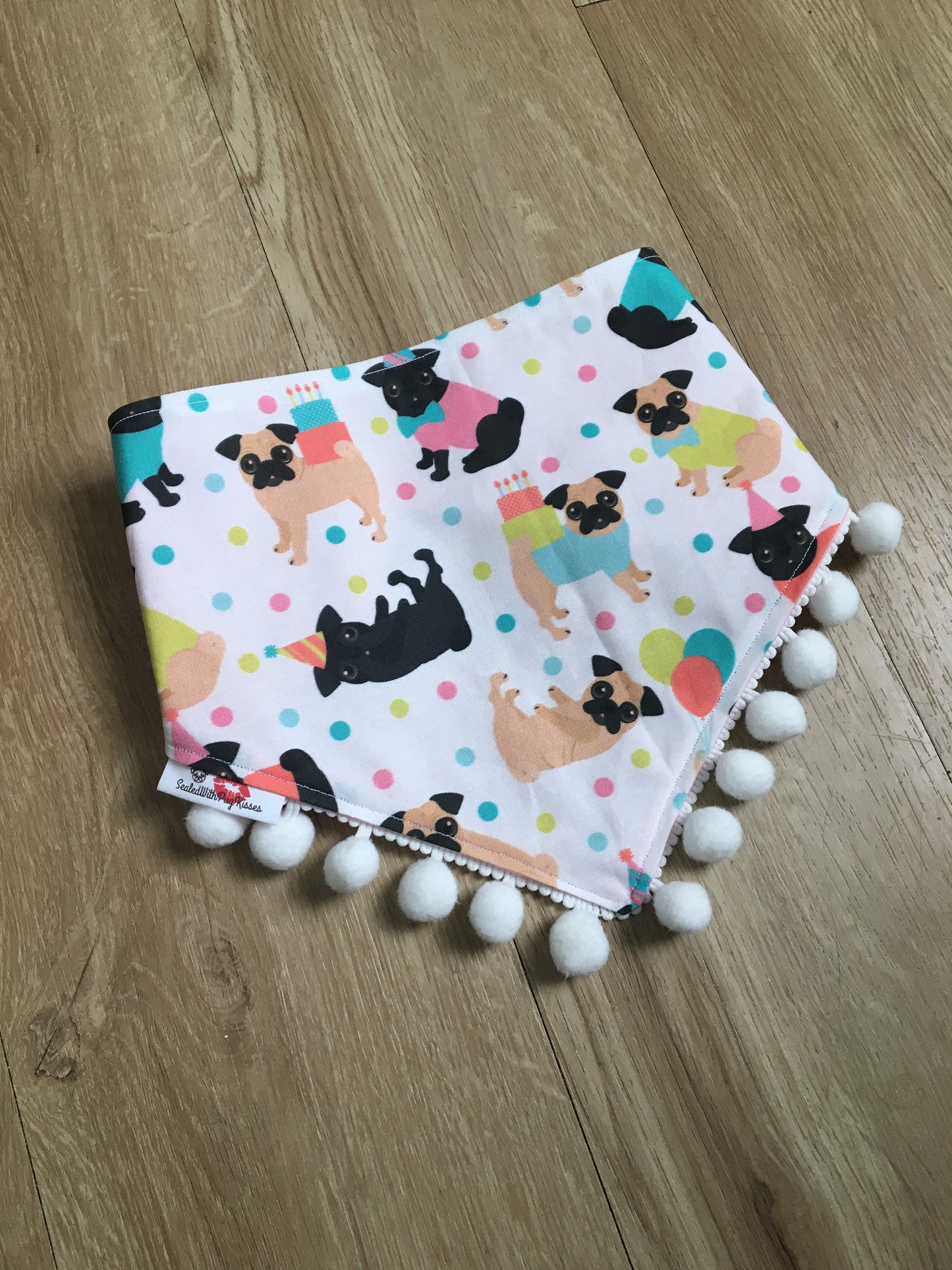 Party Pug Bandana