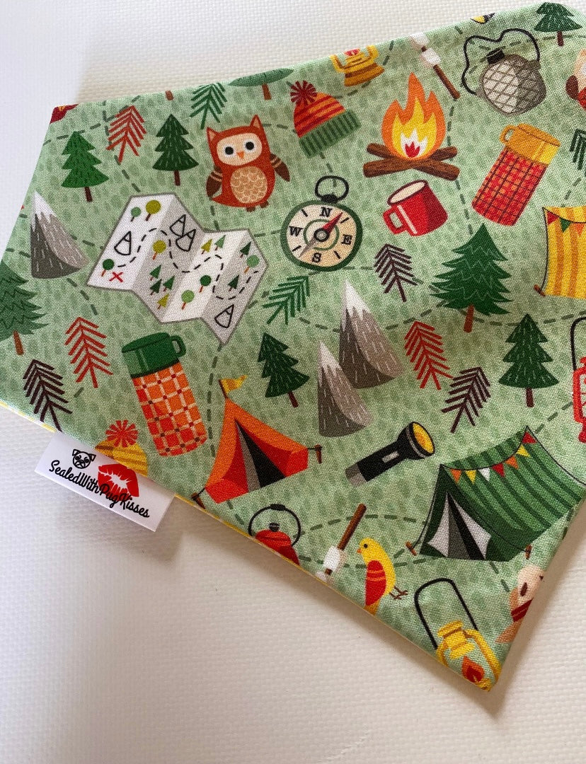 Let's Go Camping Bandana