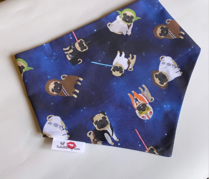 Star Wars Pugs Reversible Bandana