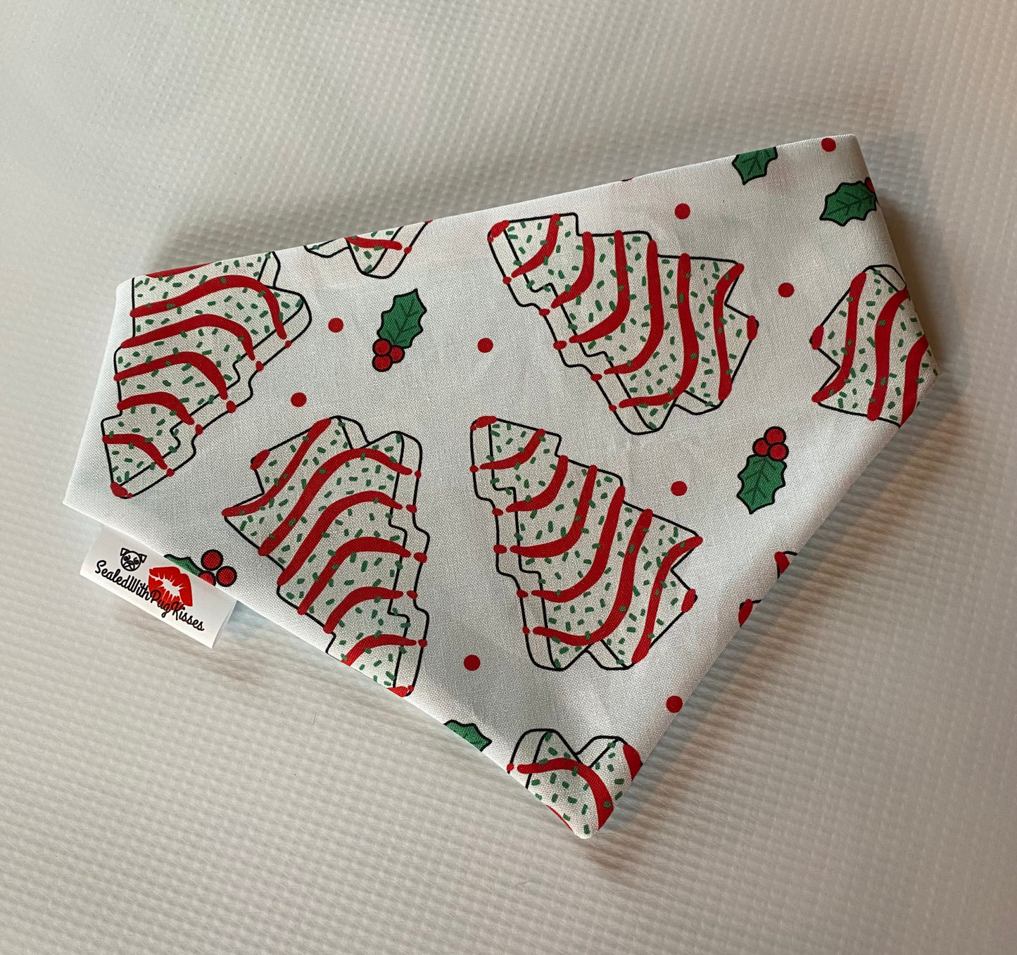 Christmas Tree Cake Bandana