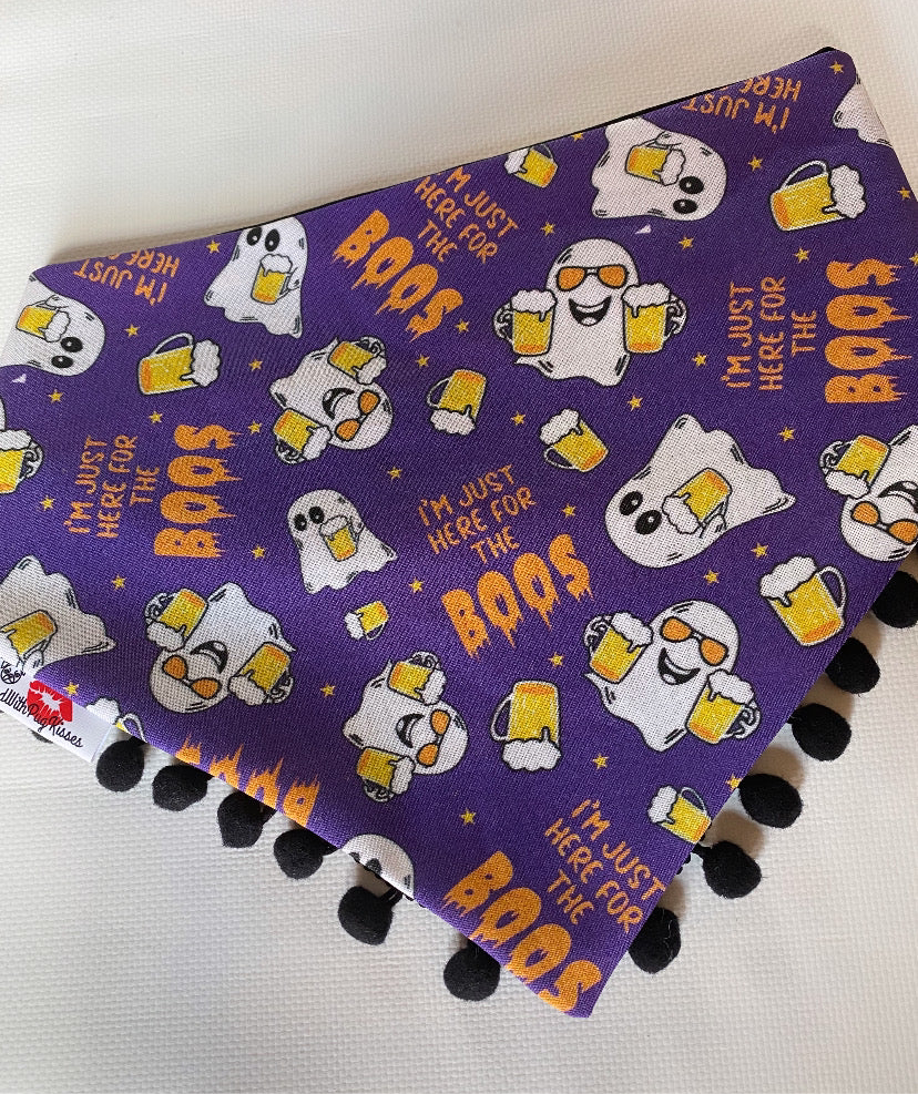 Just Here for the Boos bandana