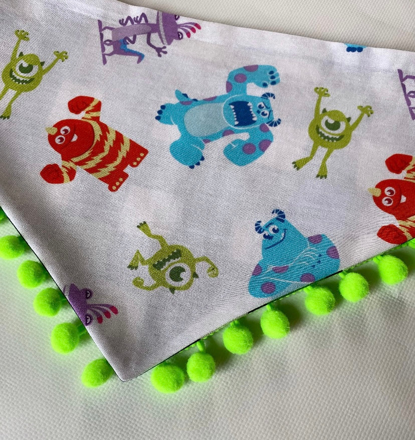 Monsters Inc. reversible bandana