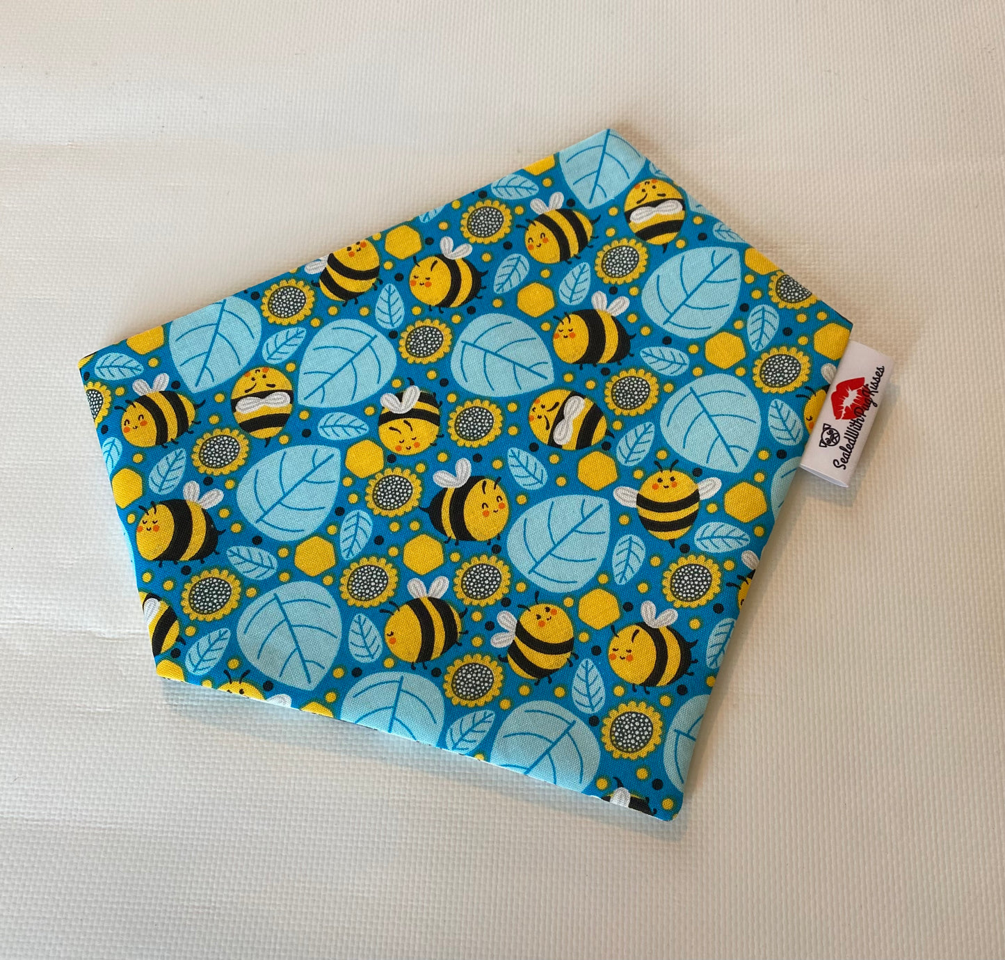 BEE Happy dog bandana