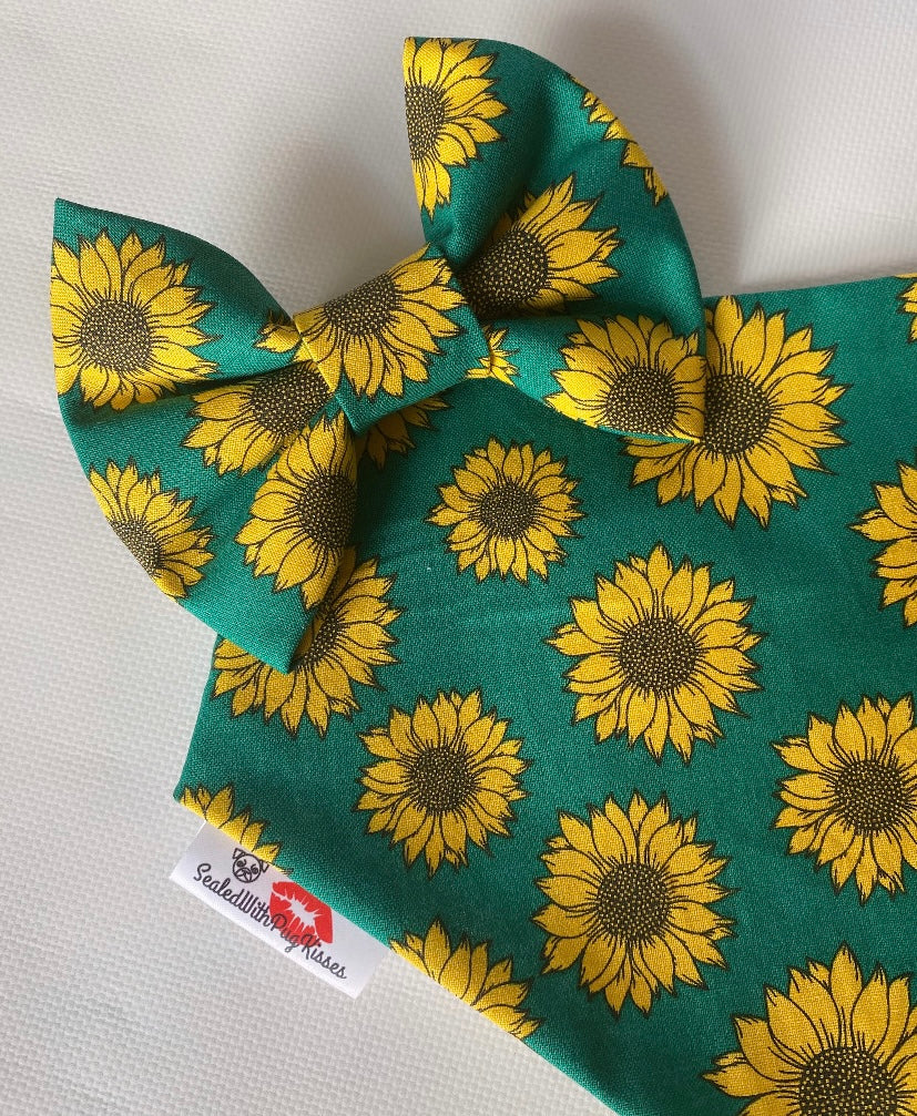 Sunflower Daze bow tie