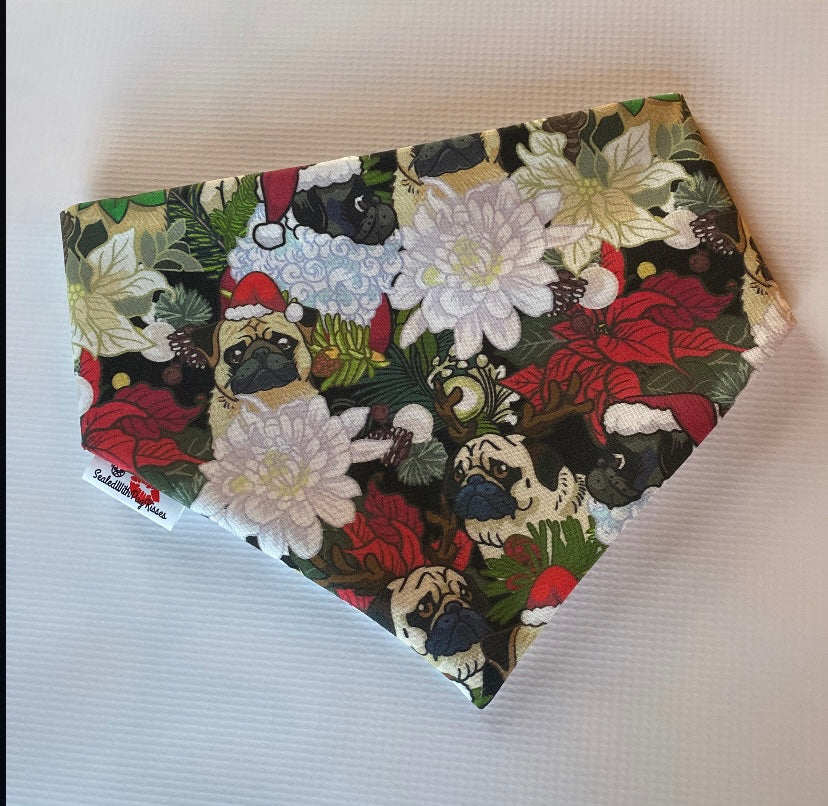Merry Pugs Bandana