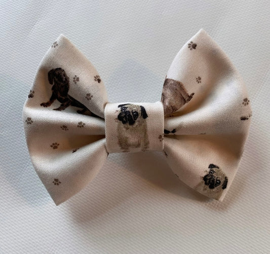Little Pug bow tie