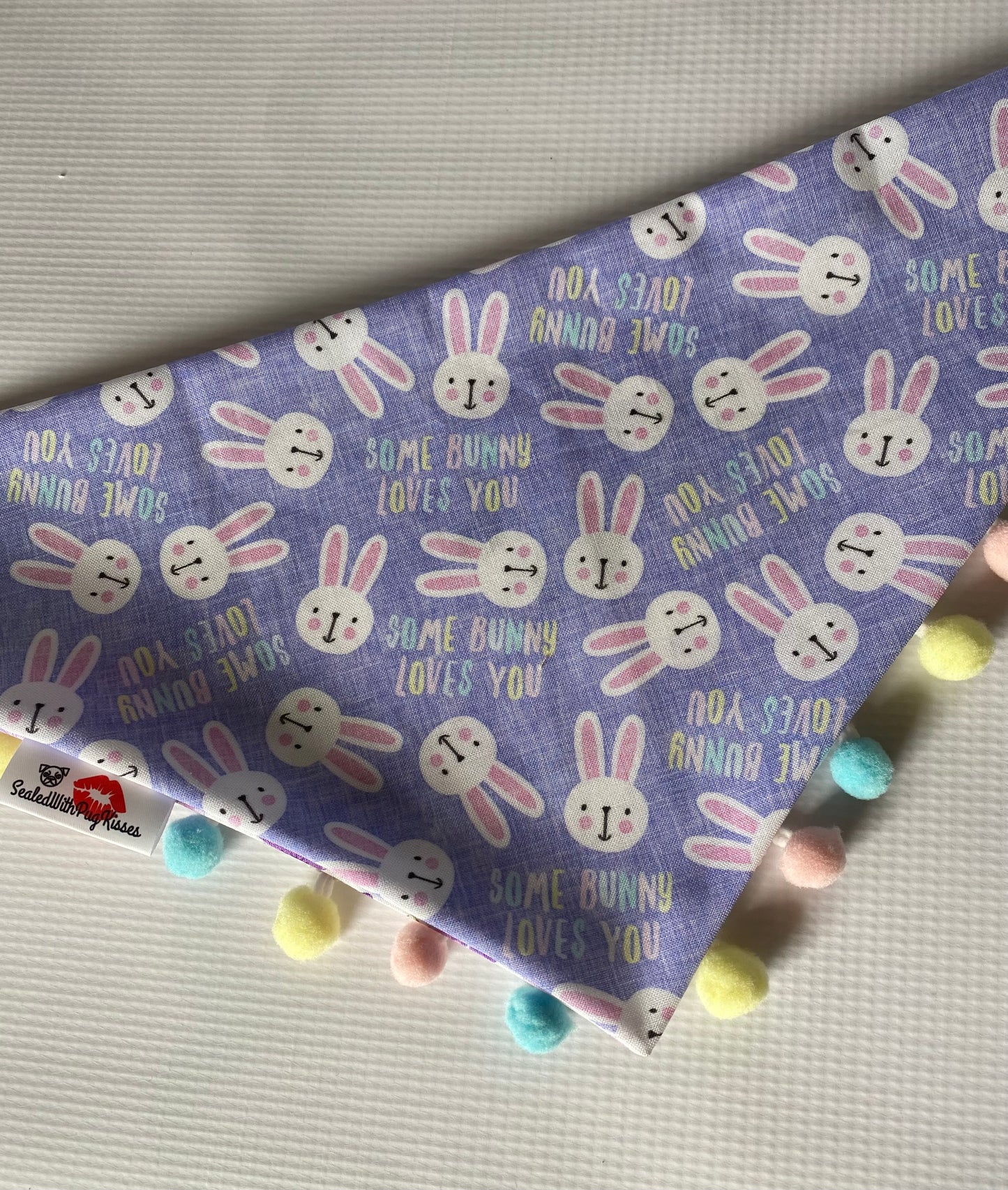 Somebunny Loves You Bandana