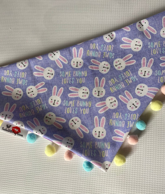 Somebunny Loves You Bandana