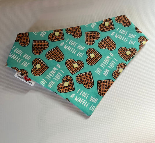 I Love You A Waffle Lot bandana