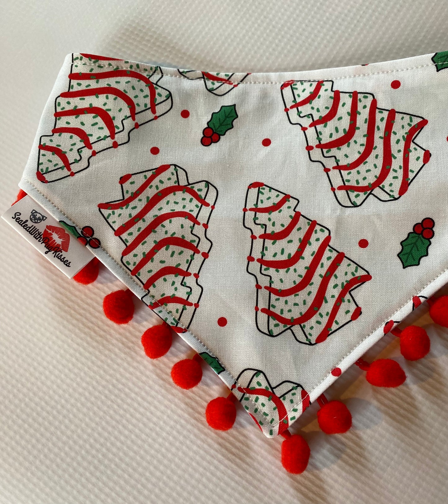 Christmas Tree Cake Bandana