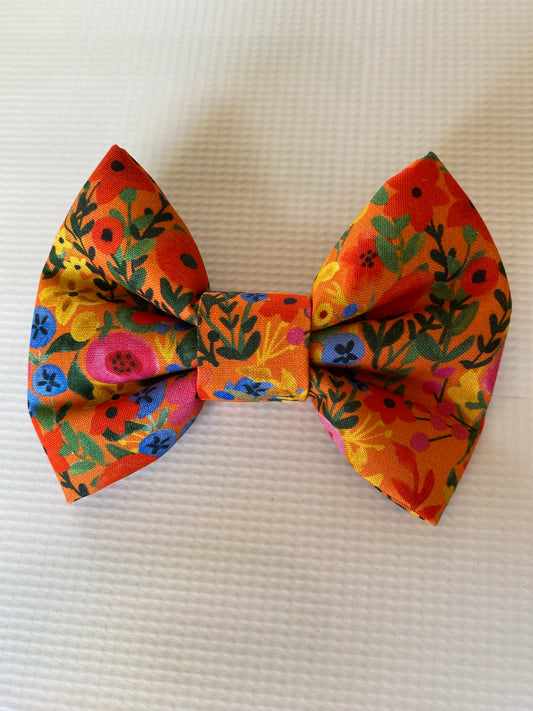 Floral Pop Bow Tie