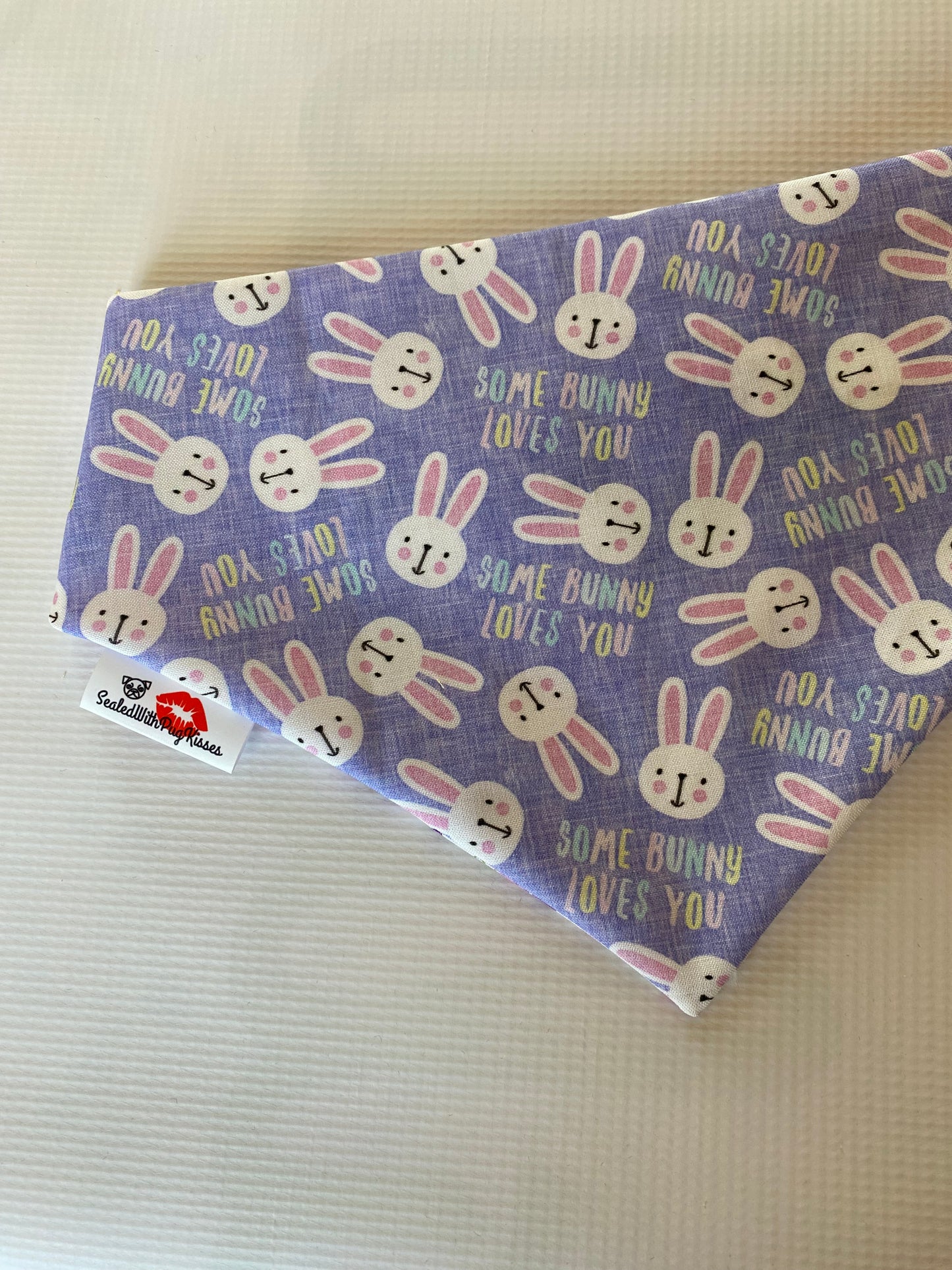 Somebunny Loves You Bandana