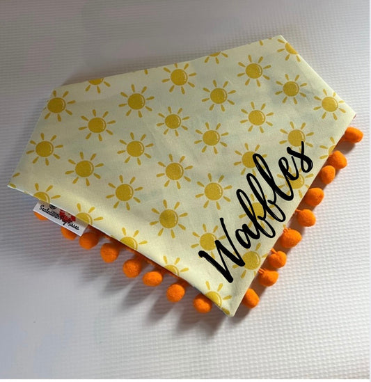 Hello Sunshine Personalized bandana