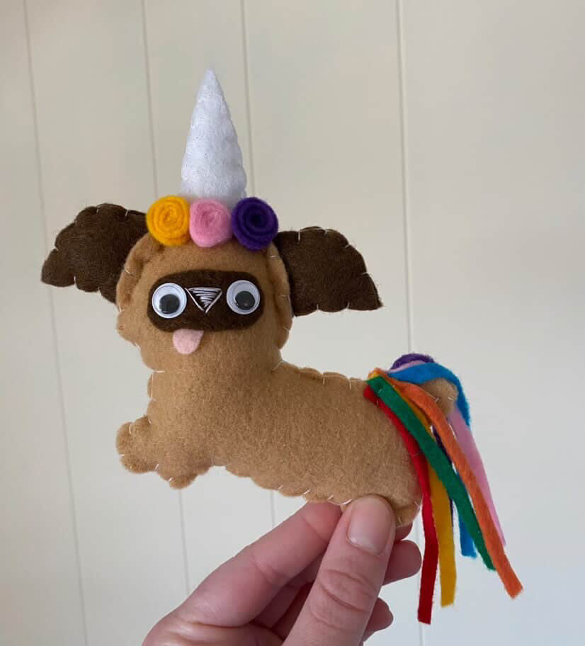 Pugicorn Magnets and Ornaments